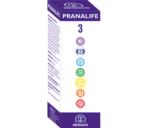 Pranalife 3 Armonizador del Chacra 3. 50ml. EQUISALUD