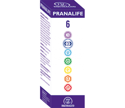 Pranalife 6 Armonizador del Chacra 6. 50ml. EQUISALUD