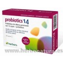 Probiotics 14 Probiótico 14 Cepas + Prebióticos 30 Cápsulas HERBORA en Herbonatura.es