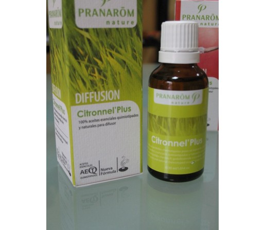 Mezcla para Difusor Citronnel'Plus Citronela... 30ml. PRANAROM NATURE
