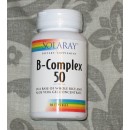 Vitamina B-Complex 50 50 cápsulas SOLARAY en Herbonatura.es