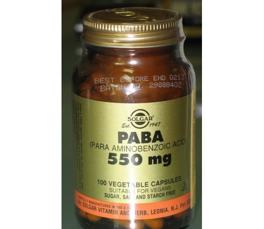 PABA 550mg 100 cápsulas
