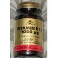 Vitamina B12 1000 μg (Cianocobalamina) 100 Comprimidos masticables SOLGAR