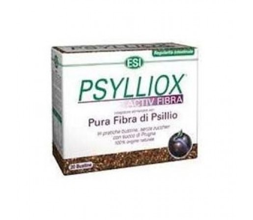 Psylliox Pura Fibra de Psyllium, Regulación Intestinal 20 sobres ESI TREPATDIET