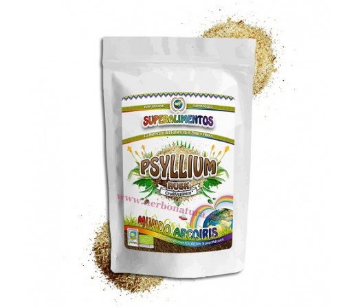 Psyllium Husk Ecológico Plantago Ovata detox, limpieza 250gr. SUPERALIMENTOS