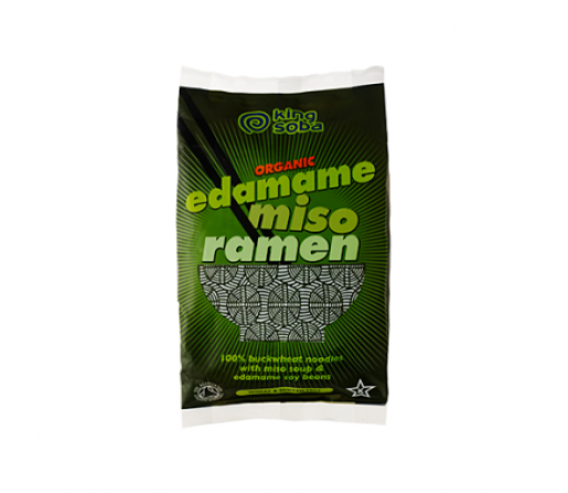 Ramen de trigo sarraceno y miso Sin Gluten 80gr. KING SOBA