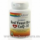 Red Yeast Rice Plus CoQ10 60 cápsulas vegetales SOLARAY en Herbonatura.es