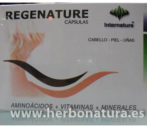 Regenature (cabello-piel-uñas) 30 cápsulas INTERNATURE