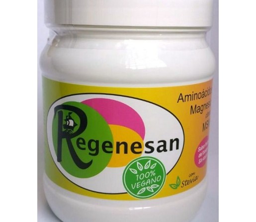 Regenesan Vegano sin Azucar, Glicina, lisina, msm... sabor Frutas del Bosque 500gr. CITRIC DIET
