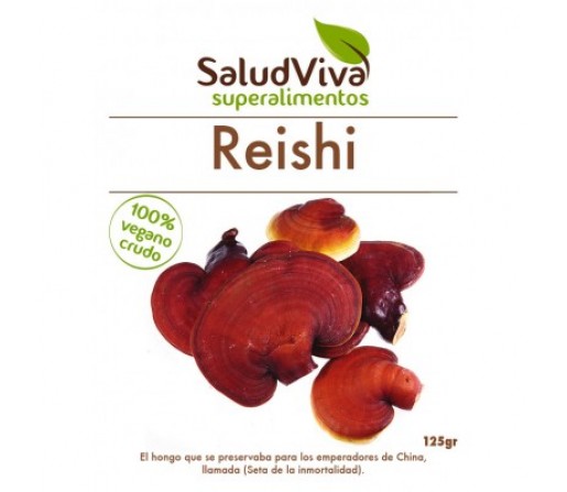 Reishi Ecológico Crudo Bio Polvo Fuerza Vital, Anti-Stress 125gr. SALUD VIVA