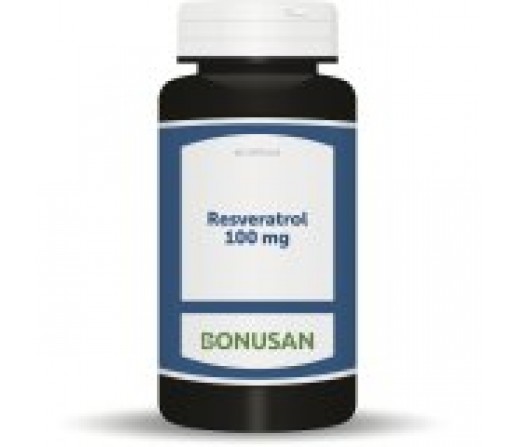 Resveratrol (Polygonum cuspidatum) 100mg. Antioxidante 60 cápsulas BONUSAN