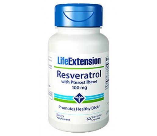 Resveratrol con Quercitina y Pterostibene 60 cápsulas LIFEEXTENSION