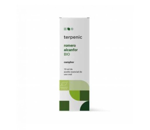 Aceite Esencial Romero Alcanfor Biológico (Rosmarinus officinalis) 10ml. TERPENICS LABS