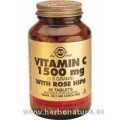 Rose Hips C Vitamina C con escaramujo 1500 mg 90 Comprimidos SOLGAR