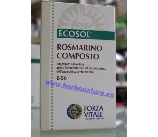 Rosmarino Composto (Cobre-Oro-Plata Espagírico) 10ml. FORZA VITALE