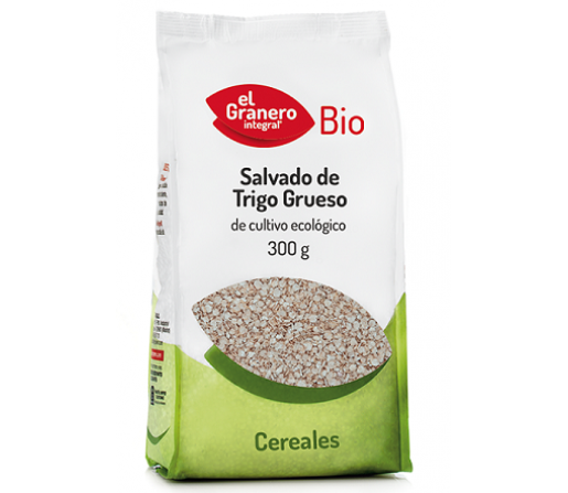 Salvado de Trigo Grueso Ecológico 300gr. EL GRANERO INTEGRAL