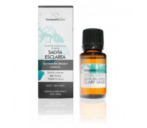 Aceite Esencial Salvia Esclarea Biológica (Salvia sclarea) 10ml. TERPENIC LABS