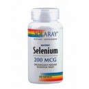 Selenio Selenium sin levaduras 200mcg. 90 cápsulas vegetales SOLARAY en Herbonatura.es