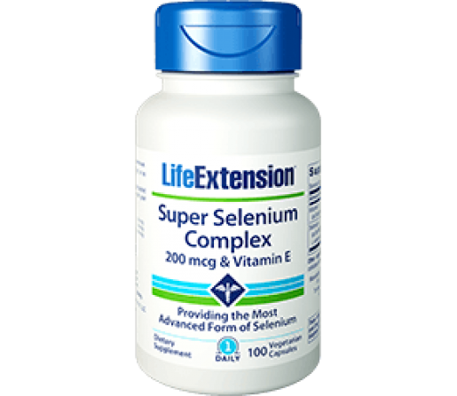 Super Selenium Complex, Selenio 100 cápsulas vegetales LIFEEXTENSION