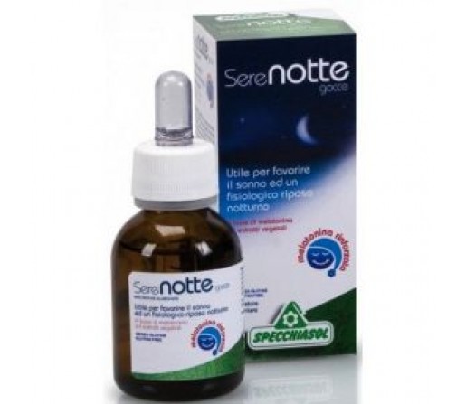 Serenotte gotas Melatonina, L-teanina, Amapola california... 50ml. SPECCHIASOL