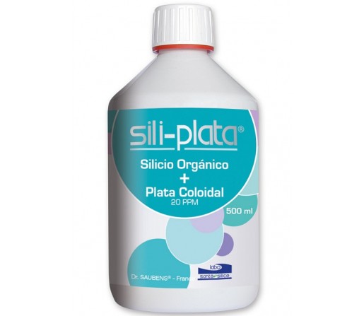 Sili-plata Silicio Orgánico Plata Coloidal 20PPM 500ml LABO SANTE