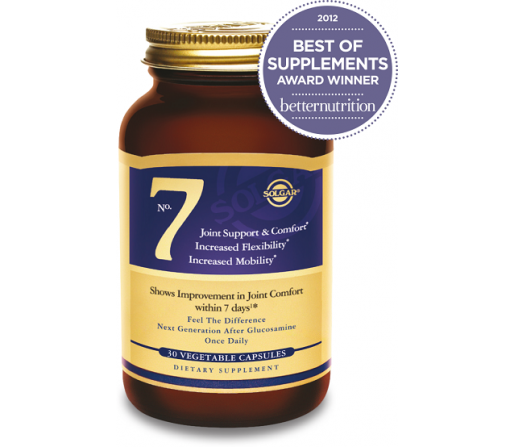 Nº 7 Joint Support & Comfort una la día 30 cápsulas SOLGAR