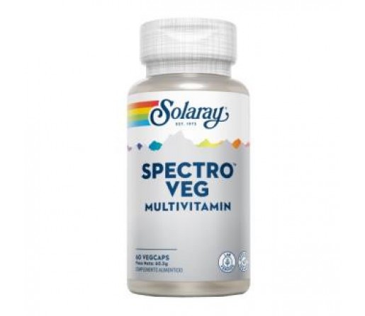 Spectro Veg multivitamin multinutriente 60 cápsulas SOLARAY