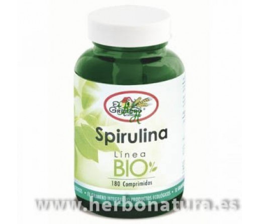 Spirulina Bio 180 comprimidos EL GRANERO INTEGRAL