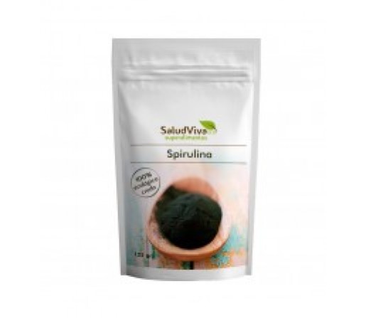 Spirulina Ecológica Polvo Cruda Superalimento 125gr. SALUD VIVA
