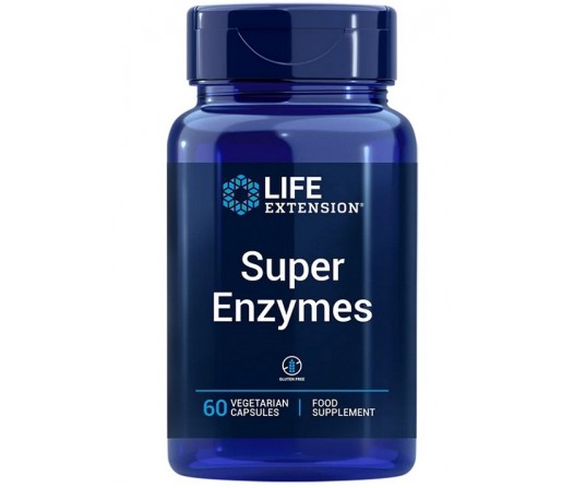 Super Enzymes Enzimas Digestivas 60 cápsulas LIFEEXTENSION