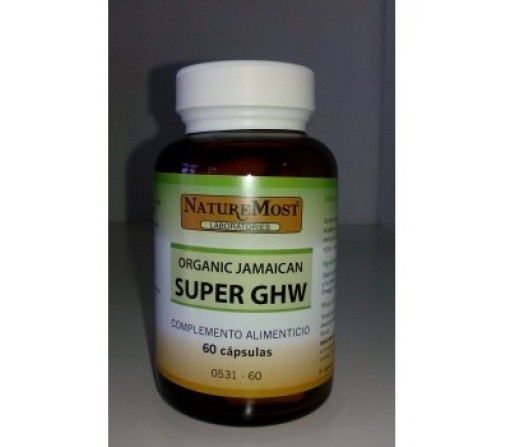 Super GHW Organic Jamaican 60 cápsulas NATURE MOST