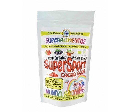 Super Sport Cacao Goji Superalimentos para el deporte Biológico 500gr. SUPERALIMENTOS