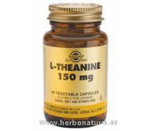 L-Teanina 150 mg 60 Cápsulas vegetales SOLGAR