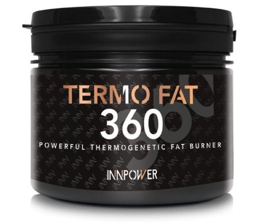 Termo Fat 360 Fighter Hydroxiter, Potente quema grasas 360 cápsulas INNPOWER