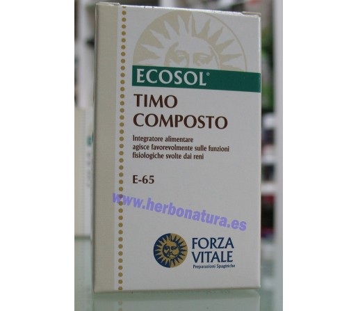Timo Composto (Cobre Espagírico) 10ml. FORZA VITALE