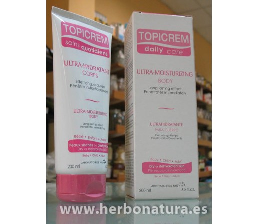 Topicrem ultrahidratante corporal 200ml. NIGY