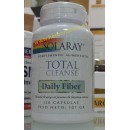 Total Cleanse Daily Fiber Limpieza Interna 120 cápsulas SOLARAY en Herbonatura.es