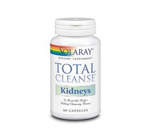 Total Cleanse Kidneys, función del Riñón 60 cápsulas SOLARAY