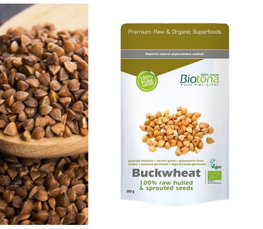 Trigo Sarraceno Germinado Crudo y Biológico 300gr. BIOTONA