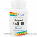 Ubiquinol CoQ-10 50 mg. 30 perlas SOLARAY