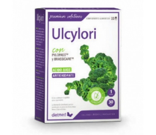 Ulcylori Antioxidante Alcalinizante, 30 cápsulas DIETMED