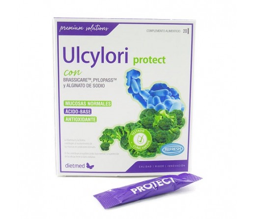Ulcylori protect con Brassicare Antioxidante Alcalinizante, 20 sobres DIETMED
