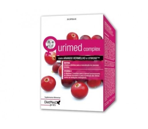 Urimed Complex Utirose, Hibiscus Sabdariffa, Arándano Rojo, Lactobacillus... 28 cápsulas DIETMED
