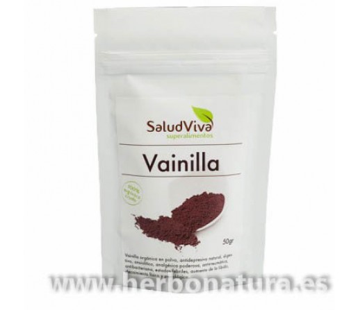 Vainilla Polvo Biológica 50gr. superalimento SALUD VIVA