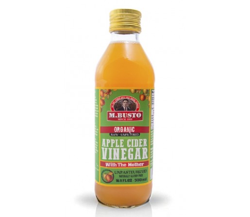 Vinagre de Sidra sin filtrar ecológico sin pasteurizar 500ml. M BUSTO