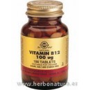 Vitamina B12 100 μg (Cianocobalamina) 100 Comprimidos SOLGAR en Herbonatura.es