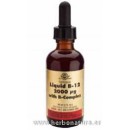 Vitamina B12 Líquida con B Complex 2000 μg bote 59ml. SOLGAR en Herbonatura.es