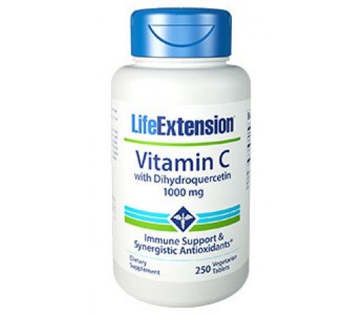 Vitamina C 1000mg. con Bio quercetina Phytosome 250 comprimidos LIFEEXTENSION