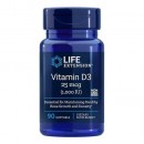 Vitamina D3 1000UI Colecalciferol. 90 perlas LIFEEXTENSION en Herbonatura.es