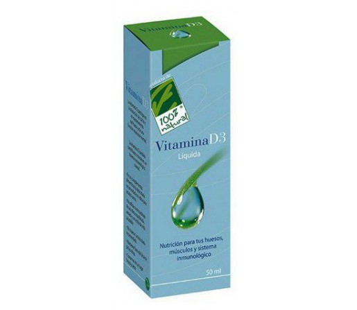 Vitamina D3 líquida Colecalciferól 50ml. 100% NATURAL